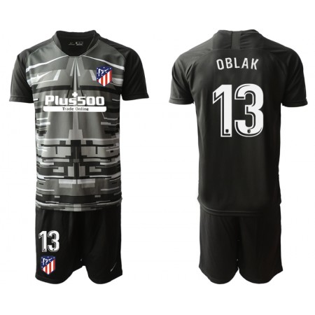 Billiga Fotbollströjor Atlético Madrid Målvakt OBLAK 13 Barn tröja IV 2019/20 Kortärmad